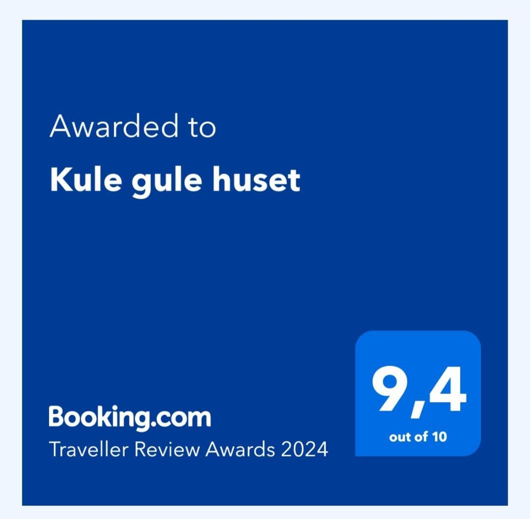 Апартаменты Kule Gule Huset Свольвер Экстерьер фото